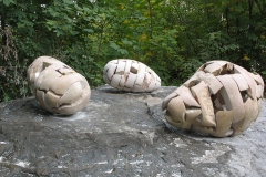 pieces of buddha Untersberger Marmor 2008